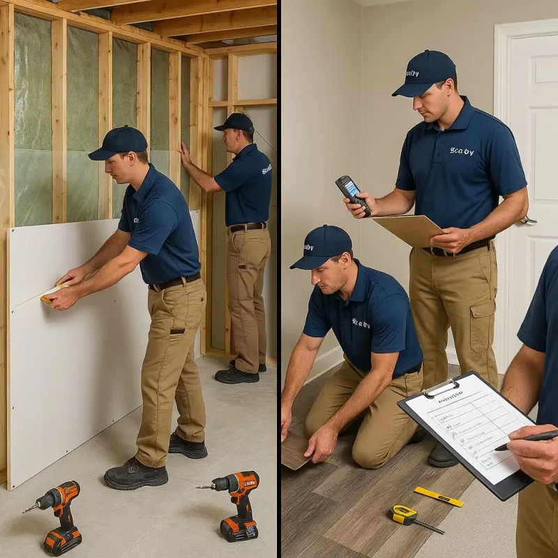 Repairs and Reconstruction process in Raoul, GA